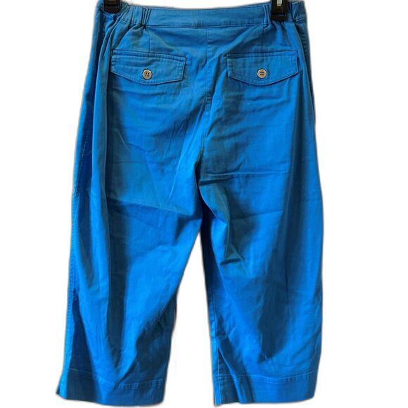 Chico's Royal Blue Capri Pants - Size Small - Picture 2 of 3